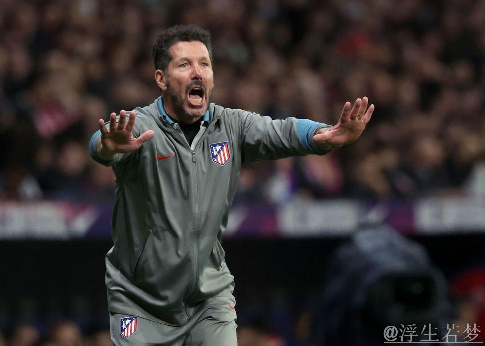 西蒙尼或将辞职，21天内马竞遭遇三线失利：接连败给皇马和巴萨